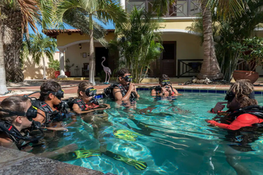 Leren duiken Boutuque Hotel Sonrisa